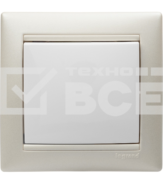 Выключатель Legrand 774401 Valena одноклавишный 10А белый