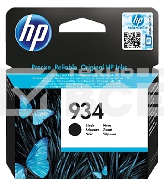Картридж струйный HP 934 C2P19AE черный для HP OJ Pro 6830