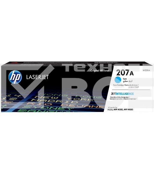 Картридж лазерный HP 207A голубой для M255/MFP M282/M283 1250 стр
