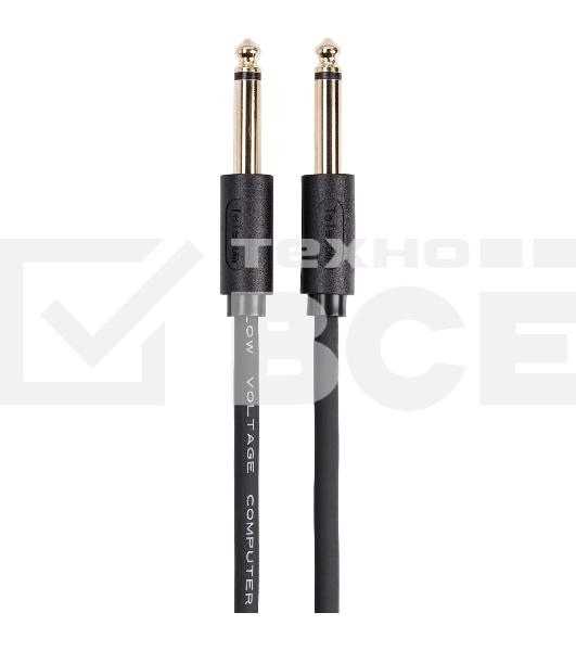 Кабель-соединит 6.35ST(M)/6.35 ST(M), 1.5м, Telecom PRO <TAV6166-1.5M>