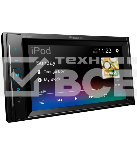 Автомагнитола Pioneer DMH-A245BT 2DIN 4x50Вт
