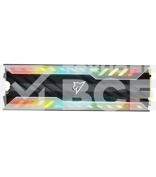 Накопитель SSD Netac NV3000 RGB, 2TB, PCIe 3.0 x4, M.2 2280, NVMe, R/W 3500/2100, с радиатором
