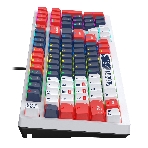 Клавиатура проводная A4Tech Bloody S98 механическая синий/белый USB for gamer LED (SPORTS NAVY), фото5