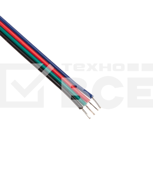 Лента светодиодная 24В, COB 12Вт/м, 720 LED/м, RGB, 10мм, 5м, IP20 Rexant