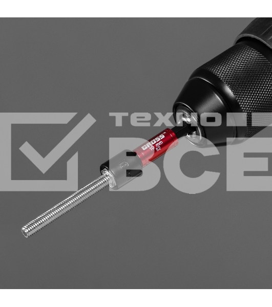 Бита с торцевой головкой GROSS, магнит. Nut-Driver, 10 мм, S2Gross 11619