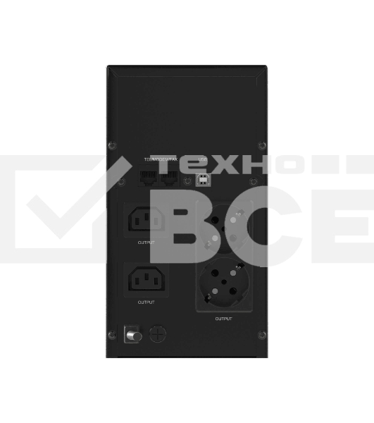 Источник бесперебойного питания ИБП Info LCD 2000В.А IEC (2) Schuko (2) USB + RJ45 DKC INFOLCD2000SI
