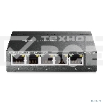 Сетевой коммутатор TP-Link SMB TL-SG105E 5-Port Gigabit Desktop Easy Smart Switch, 5 10/100/1000Mbps RJ45 ports, MTU/Port/Tag-based VLAN, QoS, IGMP Snooping, фото3