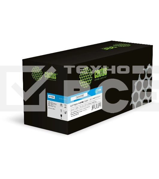 Картридж лазерный Cactus CS-TK5370C (TK-5370C) голубой (5000 стр.) для Kyocera ECOSYS PA3500cx/ECO MA3500cix/MA3500cifx