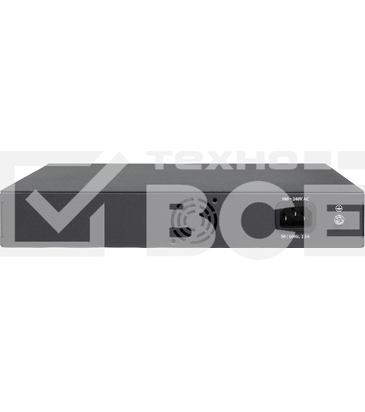Коммутатор Managed L2 Switch 8x1000Base-T, 2x1000Base-X SFP, RJ45 Console, 19