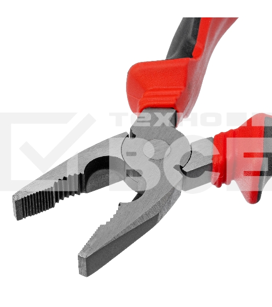 Плоскогубцы комбинированные Matrix 200 мм, хром-ванадий, двухкомпонентные рукоятки