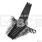 Набор ключей комбинированных Rexant (6-14, 17, 19, 22 мм), 12 шт., CrV, зеркальное хромирование, фото7