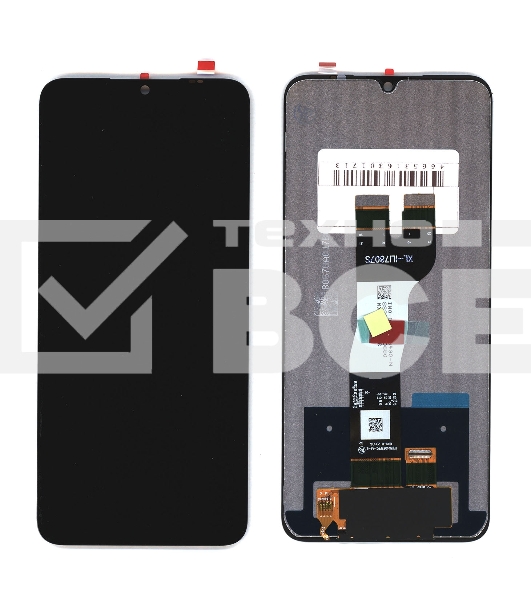 Дисплей для Samsung Galaxy A05S SM-A057F в сборе с тачскрином черный