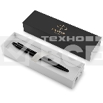 Ручка шариковая Parker Jotter Monochrome XL SE20 (CW2122753) Matt Black M син. черн. подар.кор., фото3