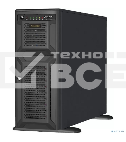 Серверный корпус 4U, ATX /E-ATX, Tower,8x3.5