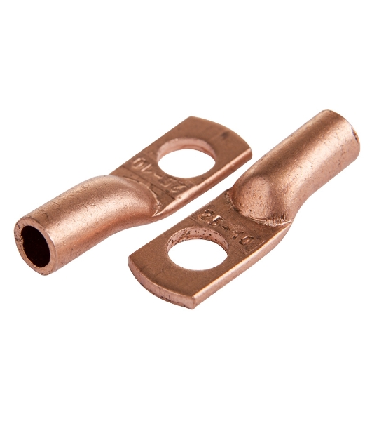 Наконечник медный ТМ Rexant 120-12-17 (120мм² - Ø12мм) (в упак. 10 шт.)