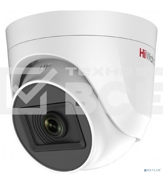 Камера видеонаблюдения аналоговая HiWatch HDC-T020-P(B)(3.6MM) 3.6-3.6мм HD-TVI цв. корп.:белый