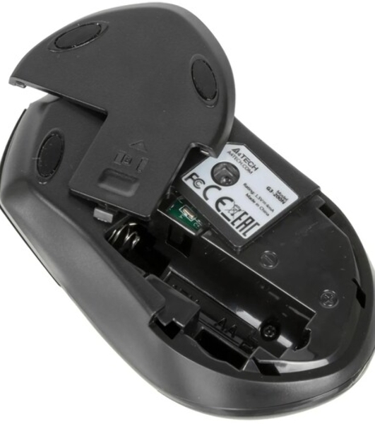 Комплект клавиатура+мышь A4Tech 4200N беспроводной, USB, 1000 DPI, чёрный