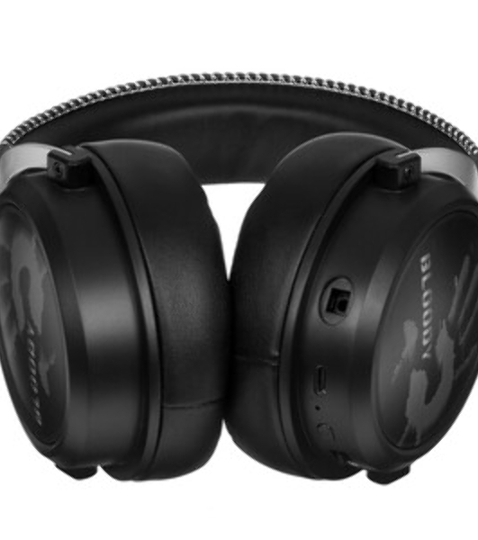 Гарнитура Bloody MR590 Sports Red красный/чёрный, беспроводная + проводная, Bluetooth, до 35 ч
