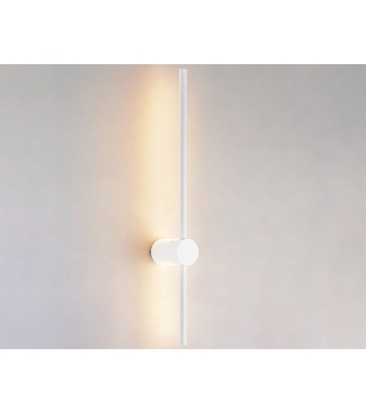 Светильник Ambrella light FL5201 SWH белый песок LED 3000K 8W 600*60*100