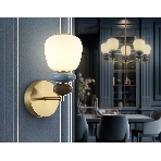 Настенный светильник Ambrella light LH53168 SB/WH бронза/белый 8W 3000K 140*225*300, фото3
