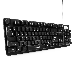 Клавиатура игровая Гарнизон GK-300G, металл, 3 различные подсветки, USB, черный, антифантомные и механизированные клавиши,, фото4
