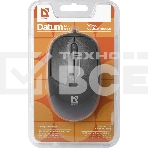Мышь проводная Defender Datum MS-980 черный, 1000 dpi, USB, кнопки - 3, фото6