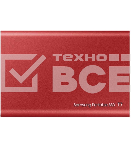Накопитель SSD Samsung T7 MU-PC1T0R/WW, USB-C, 1Tb, 1.8