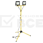 Прожектор светодиодный Iek LPDO606-2X050-65-K02 СДО 06-2х50Ш штатив 6500К IP65 черный, фото 1