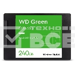 Накопитель SSD WD Green WDS240G3G0A, 240Gb, SATA III, 2.5