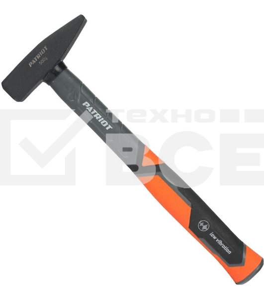 Молоток слесарный Patriot MHF-500 с фибергласовой рукояткой, 350001014