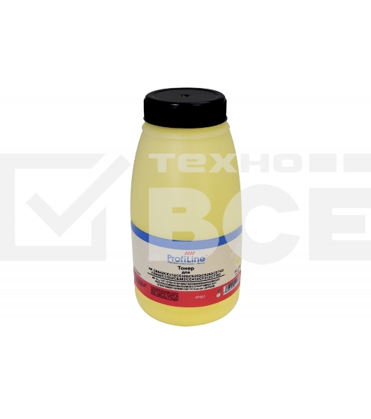 Тонер PL-CB542/CE312/CE322/CE252/CE262/CE742/CB402/CC532/CE402/CE412/CF212/CF352 для HP CLJ CP 1215/1515/1025/1525/3525/4025/5225/4005/2025/M551/351/251/176/Canon LBP5050 Yellow 45 гр (H101) ProfiLine Фасовка РФ (химический)