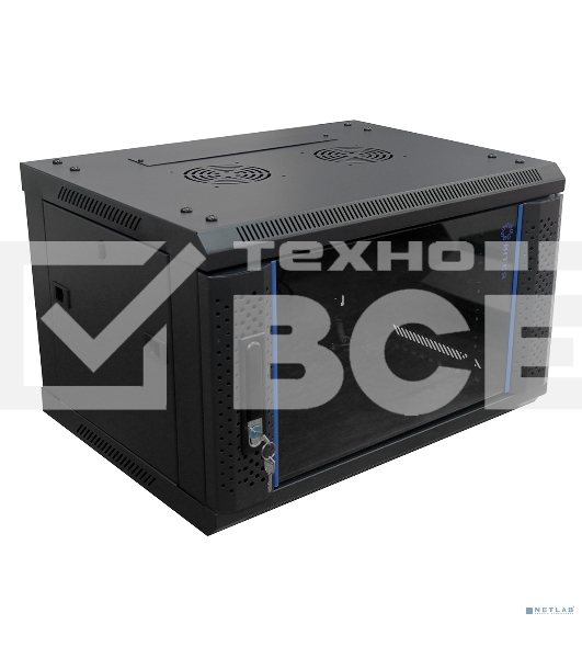 Шкаф 5bites телекоммуникационный TC6403-12B 12U / 600*450 / WALL / черный