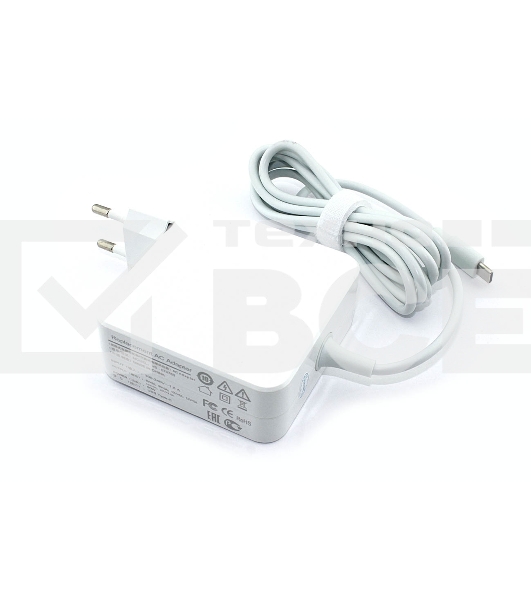 Блок питания (сетевой адаптер) для ноутбуков Xiaomi 90W USB-C (Type-C) OEM белый