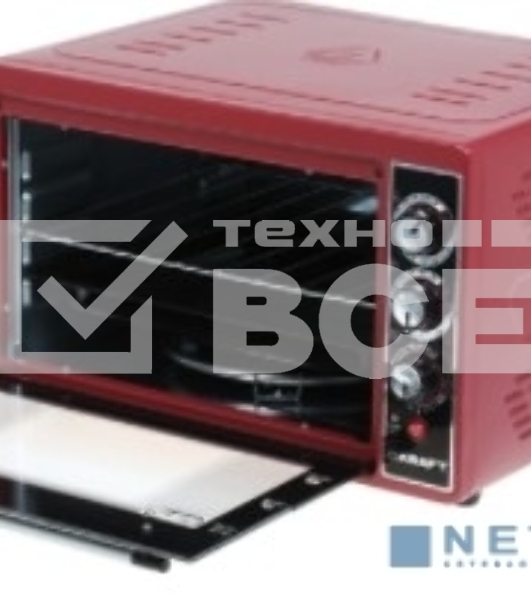 Мини-печь Kraft KF-MO3804KR красный
