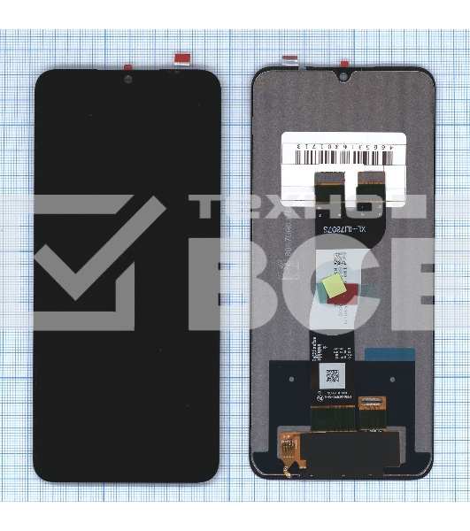 Дисплей для Samsung Galaxy A05S SM-A057F в сборе с тачскрином черный