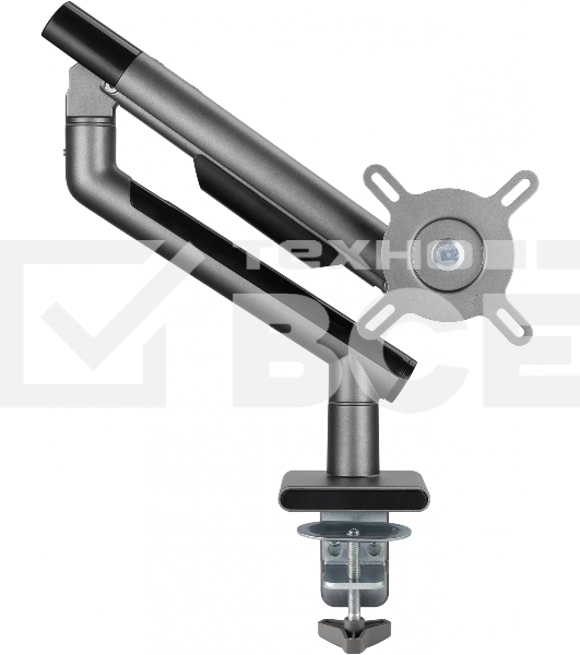 Кронштейн для мониторов Ultramounts UM713B черный 17'-32' макс.9кг крепление к столешнице поворот и наклон