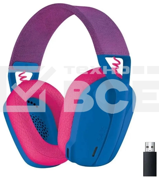Гарнитура Logitech Headset G435 LIGHTSPEED Wireless Gaming  BLUE - Retail