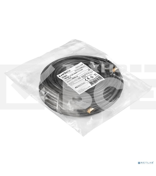 Кабель HDMI ExeGate EX-CC-HDMI-30.0 (19M/19M, 30м, v1.4b, позолоченные контакты)