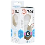 Лампа светодиодная ЭРА STD LED A60-17W-840-E27 17 Вт груша нейтральный белый свет, фото3