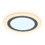Встраиваемый cветодиодный светильник Ambrella light DCR373 6W+3W 6400K/3000K 85-265V D145*28, фото8