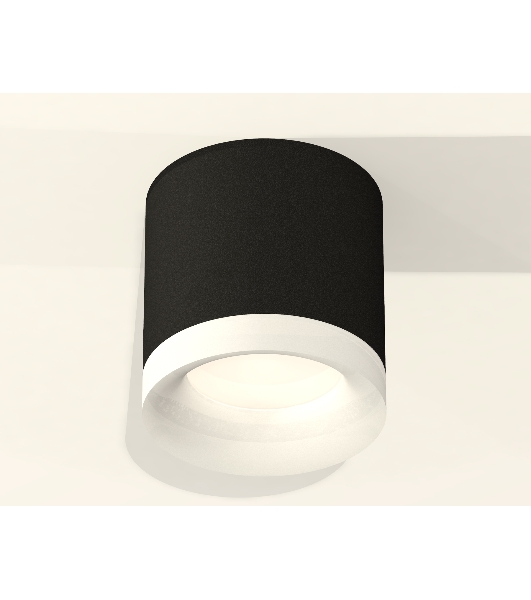 Светильник Ambrella Light XS7402034 SBK/FR черный песок/белый матовый MR16 GU5.3 (C7402, N7165)