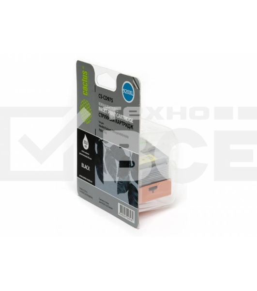 Картридж струйный Cactus CS-CD975 №920XL черный (56.6 мл.) для HP Officejet 6000/6500/7000/7500