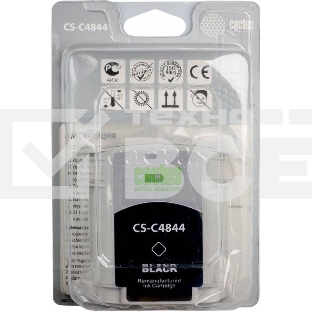 Картридж струйный Cactus CS-C4844 черный (72 мл) для №10 HP 2000/2500/1000/1100/1200