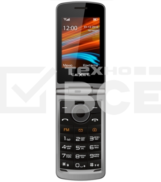 Мобильный телефон TeXet TM-404 красный