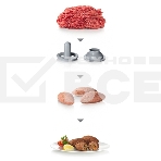 Мясорубка Bosch MFW45020 1600Вт белый/серый, фото8