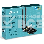 Адаптер 11AX 3000Mbps dual-band PCI-E adapter, 2402Mbps at 5G and 574Mbps at 2.4G, support Bluetooth 5.0, WPA2 encryption, two external Antennas., фото5