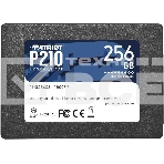 Накопитель SSD Patriot P210, 256GB, SATA III, 2.5