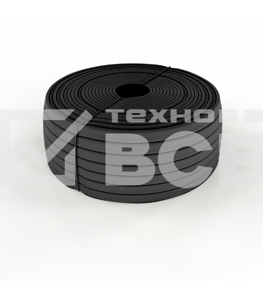 Трубка кембрик ТВ-40 ПВХ Rexant черный, Ø 1,5 мм