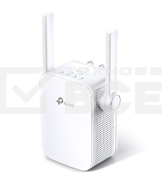 Двухдиапазонный усилитель беспроводного сигнала TP-Link (ретранслятор), 867 Мбит/с на 5 ГГц + 300 Мбит/с на 2,4 ГГц (SOHO RE305) поставляется без кабеля RJ-45