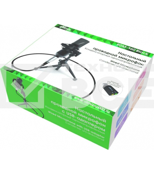 Микрофон RITMIX RDM-160 черный